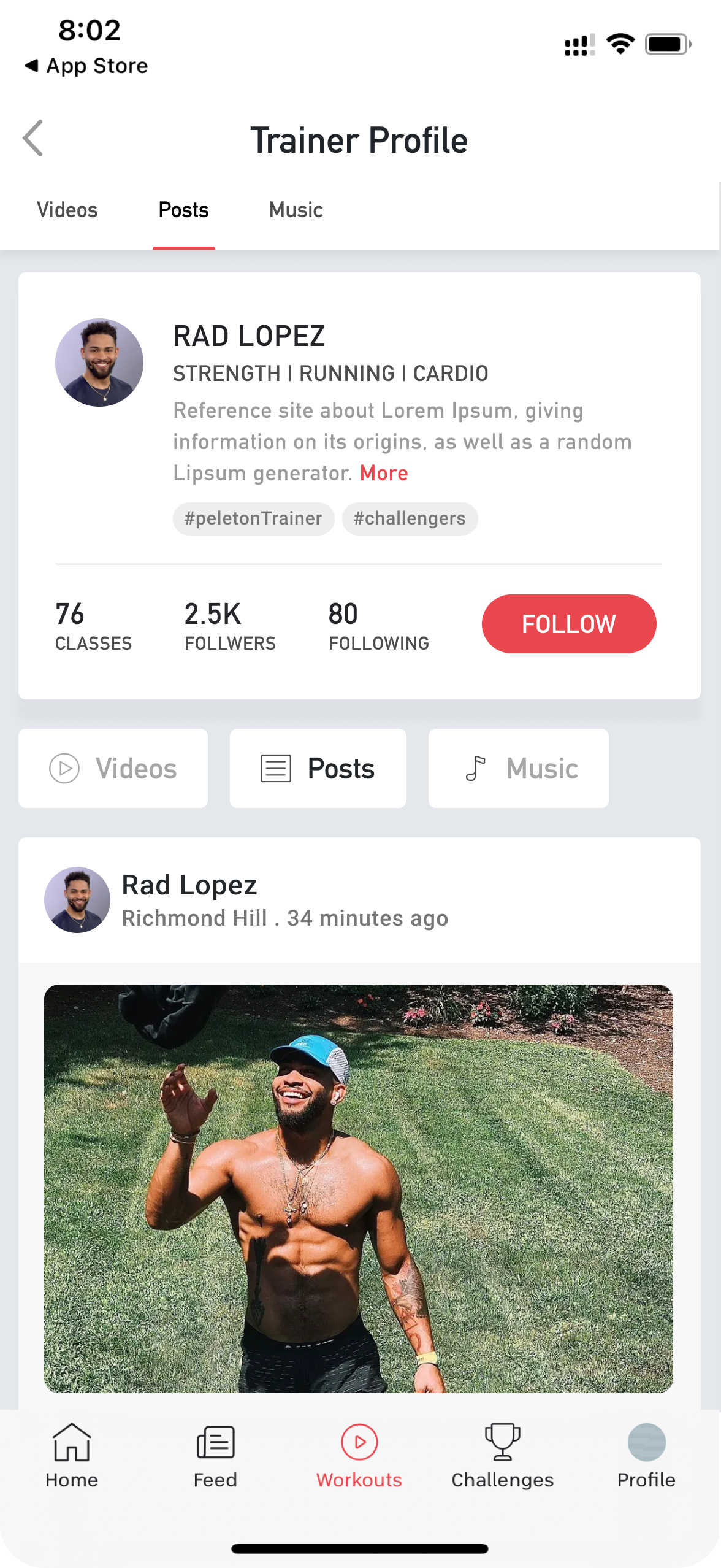 Trainer Profile   Scrolled Up